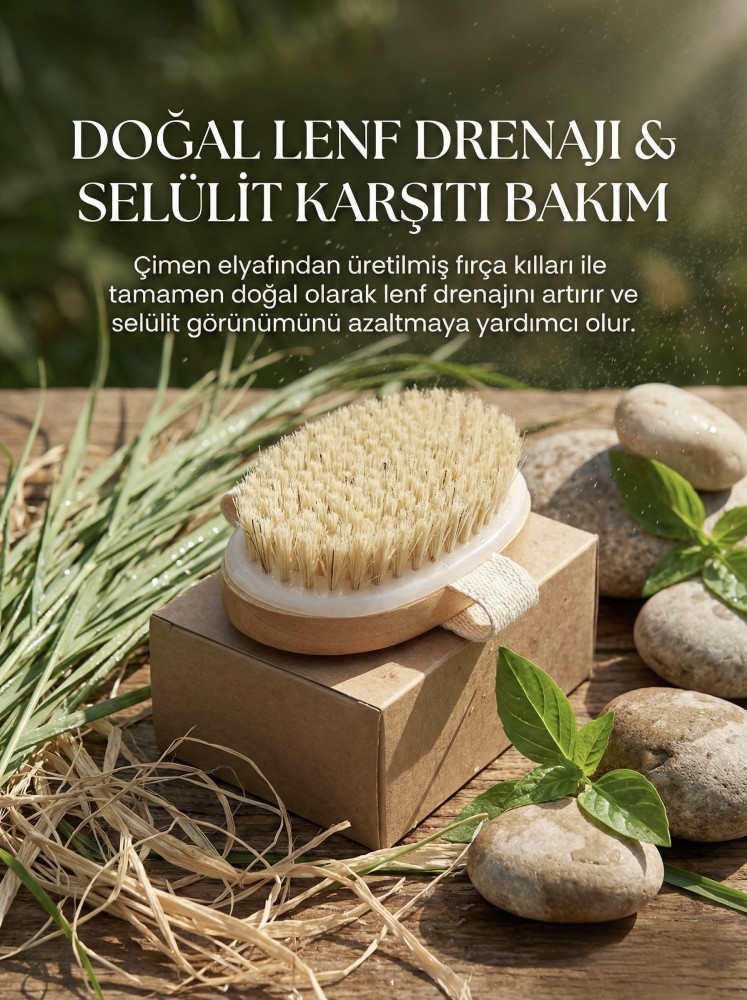 Bambu Masaj Fırçası