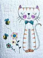 İsveç Bezi Hayvan Desenli 3'lü Set - Flamingo,Lama,Kedi